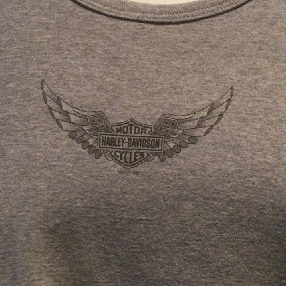 Harley Davidson short sleeve top tee - Picture 2 of 9